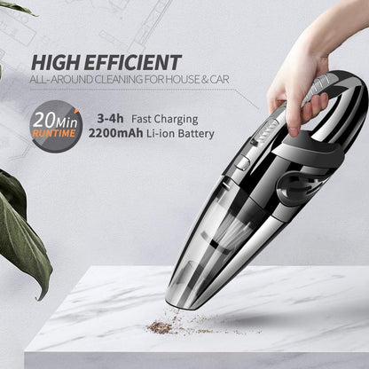 GRIKEY Wireless Vacuum Cleaner For Car Vacuum Cleaner Wireless Vacuum Cleaner Car Handheld Vaccum Cleaners Power Suction