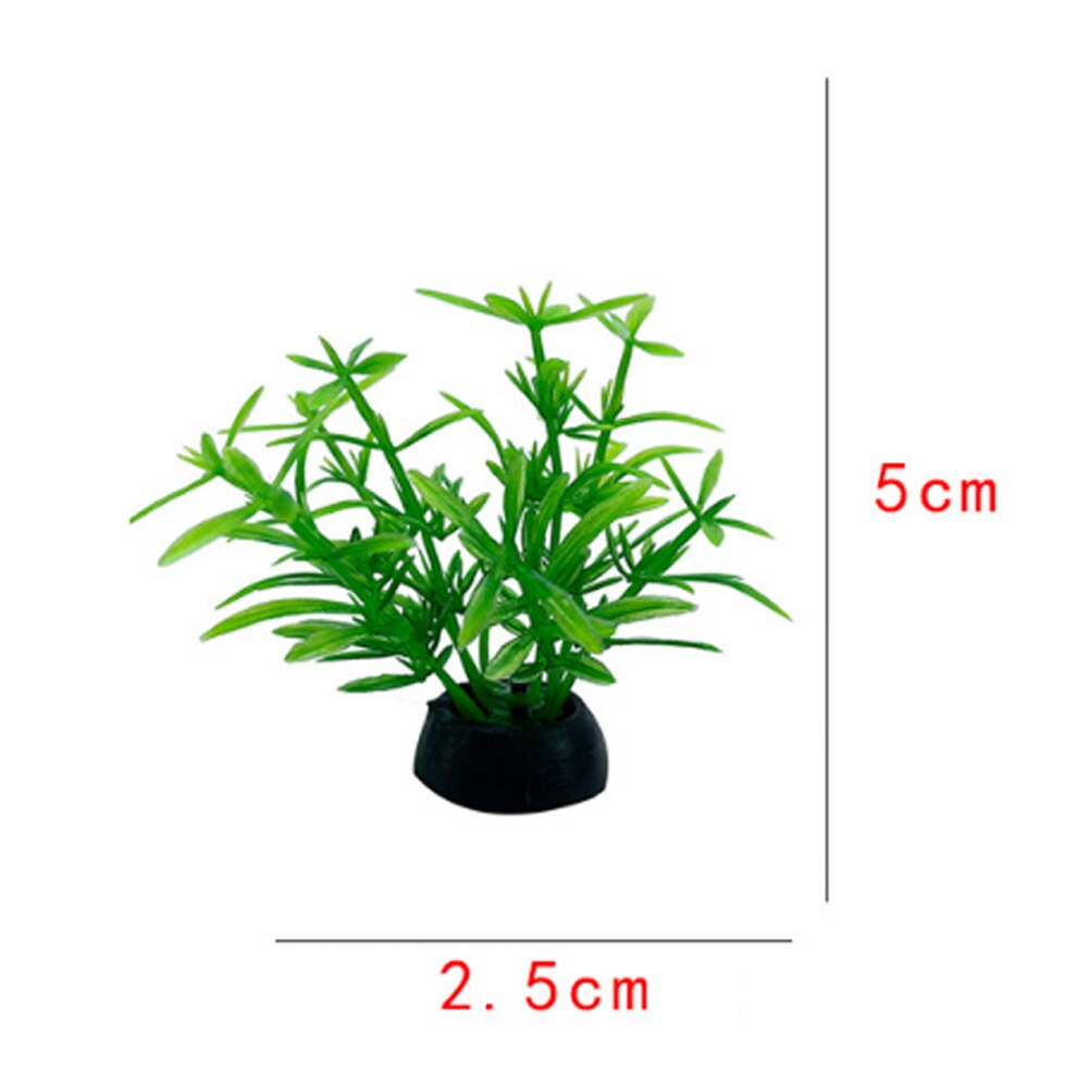 Simulation Artificial Plants Fish Tank Decor Water Ornament Plant Plastic Fish Tank Decoration