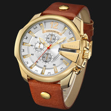 Load image into Gallery viewer, Men Luxury Brand CURREN New Fashion Casual Sports Watches Modern Design Quartz Wrist Watch Genuine Leather Strap Male Clock
