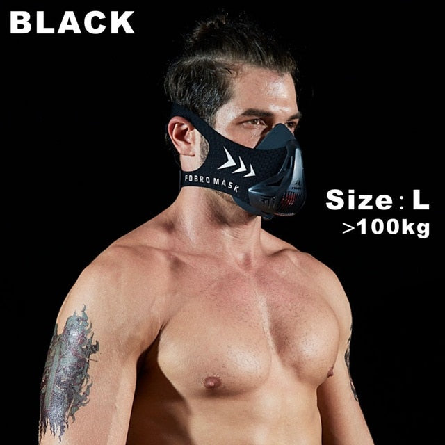FDBRO Sport Mask Training Sports Mask 3.0 Running Masks For Fitness Gym Workout Resistance Elevation Cardio Endurance Breathing