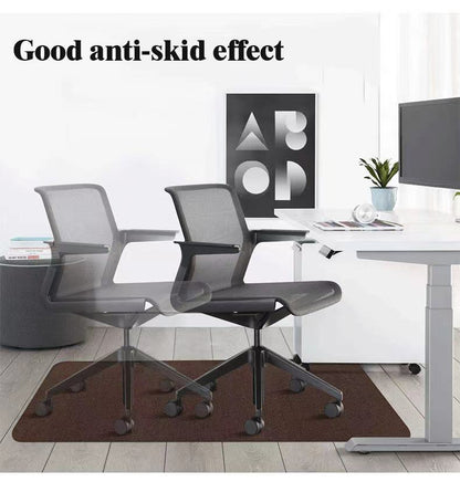 Office desk chair mat living room carpet desk chair cushion durable non-slip Floor Wood Protect rugs floor chair mat Solid color