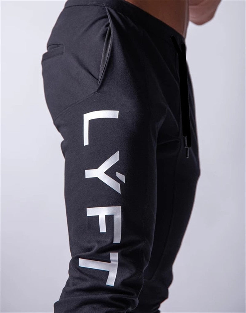 Men's Sports Jogging Sweatpants Running Pants Gym Pants Men Joggers Cotton Trackpants Slim Fit Pants Bodybuilding Trouser