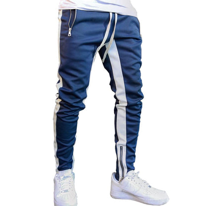 Men's Jogging Pants Fitness Men Sportswear Tracksuit Bottoms Skinny Sweatpants Trousers Black Gyms Jogger Track Running Walking Pants