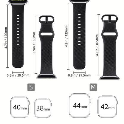 Silicone strap for Apple watch band 44mm 40mm iWatch band 38mm 42mm Sport watchband belt bracelet Apple watch series 3 4 5 se 6