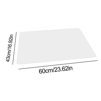 1.5mm Thick Rolling Chair Cushion Protection Pad for Home Office Hardwood Floor Protector