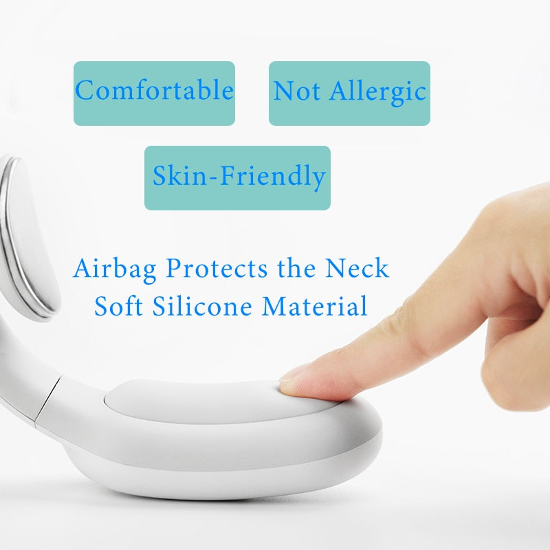Neck Massager Electric Neck Massage Pain Relief Tool Health Care Relaxation Cervical Vertebra Physiotherapy