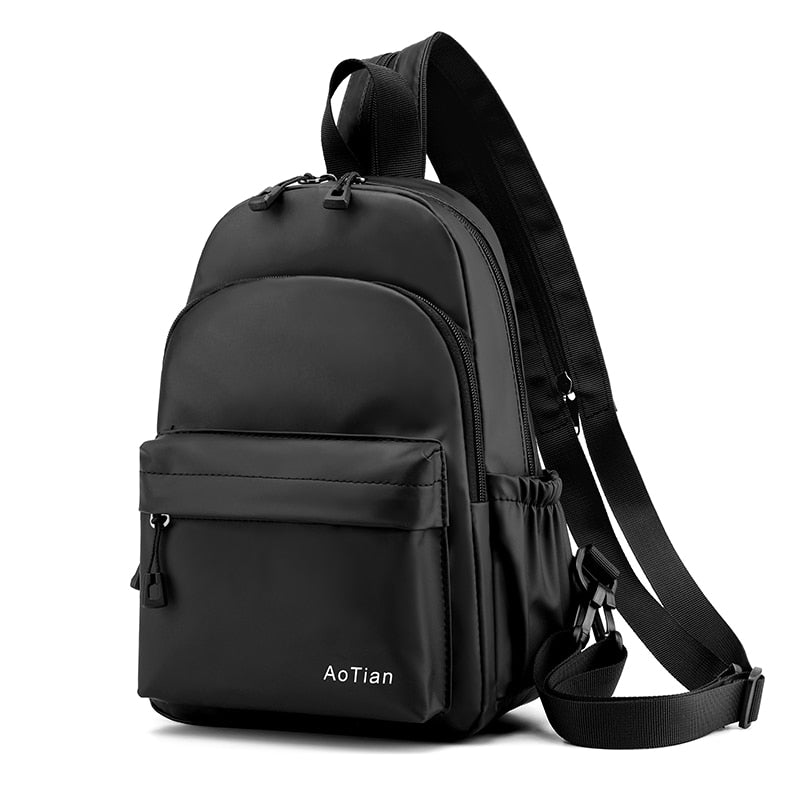 2020 NEW Fashion Men's Chest Mini Backpack Outdoor Casual Travel Waterproof Diagonal Male Bags