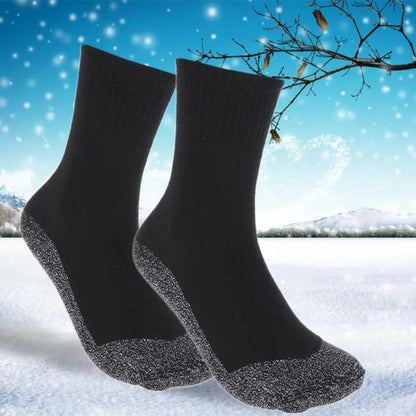 Women Winter 35 Degree Thermal Socks Aluminized Fibers Thicken Super Soft Comfort Socks Keep Foot Warm Ski Socks