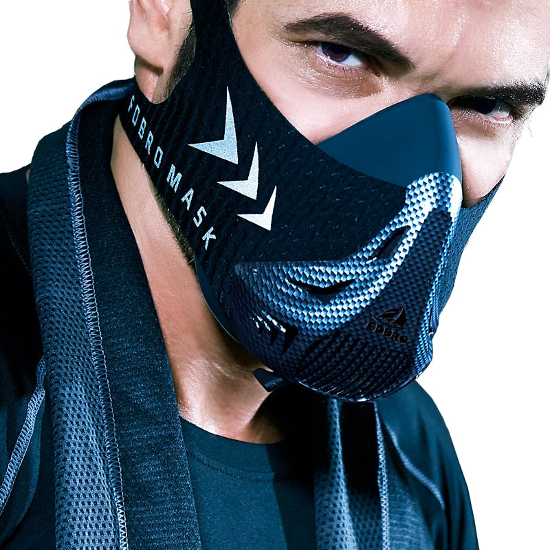 FDBRO Sport Mask Training Sports Mask 3.0 Running Masks For Fitness Gym Workout Resistance Elevation Cardio Endurance Breathing