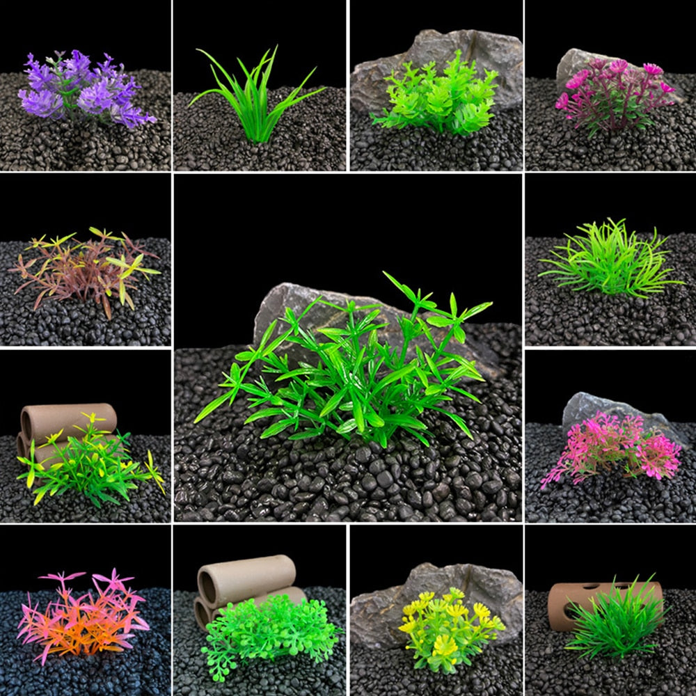 Simulation Artificial Plants Fish Tank Decor Water Ornament Plant Plastic Fish Tank Decoration