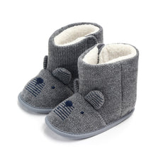 Cargar imagen en el visor de la galería, Baby Winter Boots Infant Toddler Newborn Cute Cartoon Bear Shoes Girls Boys First Walkers Super Keep Warm Snowfield Booties Boot
