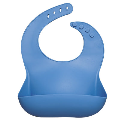 Fashionable Silicon Breastplate Baby Bib Waterproof Solid Infant Bandana Bibs Newborn Feeding Burp Cloth Drooling Scarf Dropship