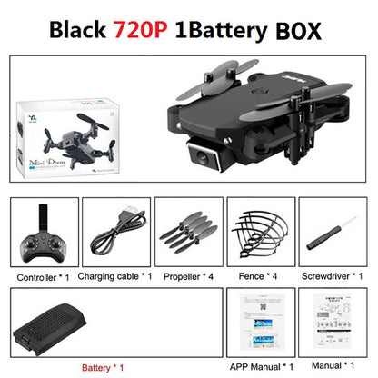 S66 Mini RC Drone 4K HD Camera Professional Aerial Photography Helicopter Gravity Induction Folding Quadcopter