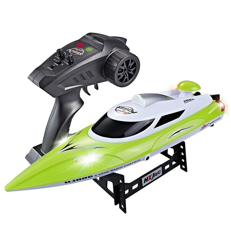 Hj806 2.4G 35Km / H High Speed Remote Control Boat Speed Boat Children'S Toy Water Speed Boat Summer Toy Cooling Water System