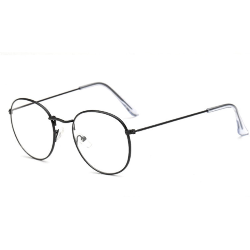 Computer Glasses Anti Blue Ray Glasses Blue Light Blocking Glasses Optical Eye Spectacle UV Blocking Gaming Filter Round Glasses
