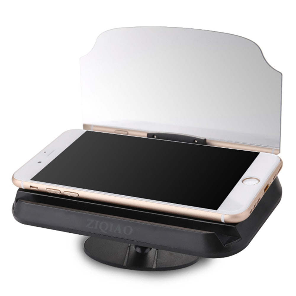 HUD Head Up Display Car HUD Navigation Mobile Phone Projector GPS Navigation Projector Universal Phone Holder