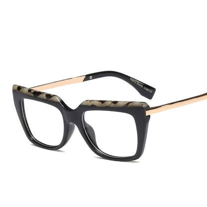 JASPEER Retro Cat Eye Glasses Frame Women Vintage Eye Glasses Female Brand Designer Computer Eyeglasses Ladies Optical Frames