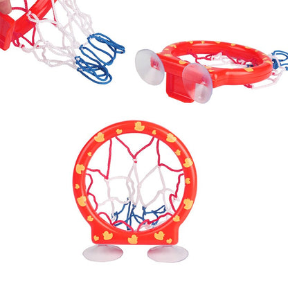 Bathroom Toddler Boy Water Toys Bathtub Shooting Basketball Hoop with 3 Balls Baby Bath Toy Kids Outdoor Play Set