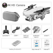 将图片加载到图库查看器，Drone 4k HD Wide Angle Camera 0.3MP/5.0MP/4K HD Cameras Mini Drone LS-MIN Dron Camera Quadcopter Height Keep Drones Toys Gifts
