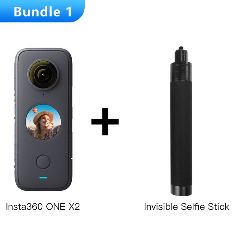 Insta360 One X2 360 Action Camera 5.7K VR Video 10M Waterproof Insta 360 One X2 Pocket Panorama Underwater Helmet Pro Sport Cam