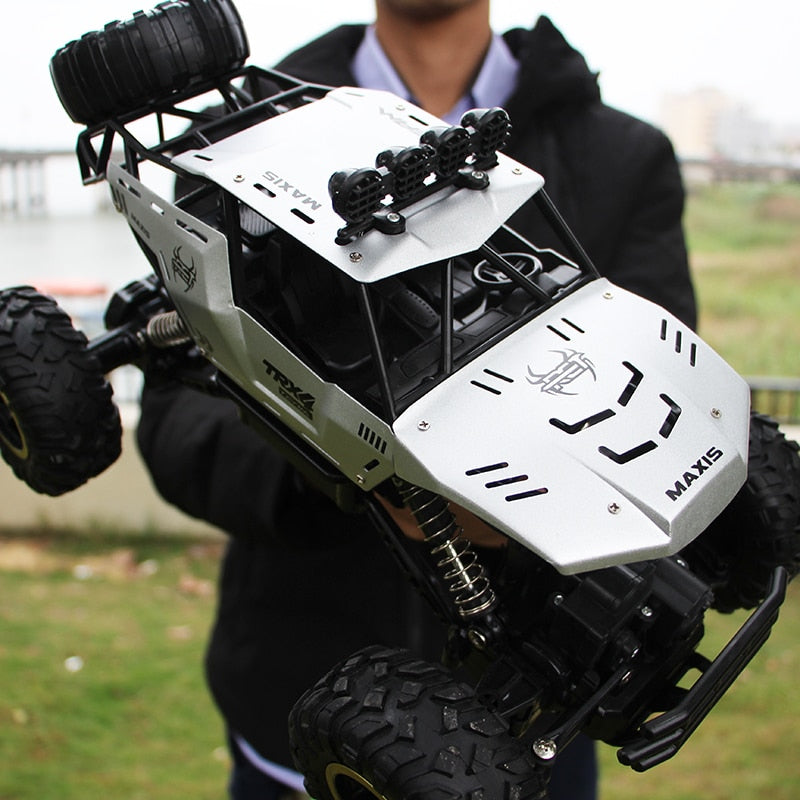 RC Car 4WD climbing Car 4x4 Double Motors Drive Bigfoot Car Remote Control Model Off-Road Vehicle toys For Boys Kids Gift 1/12 Size