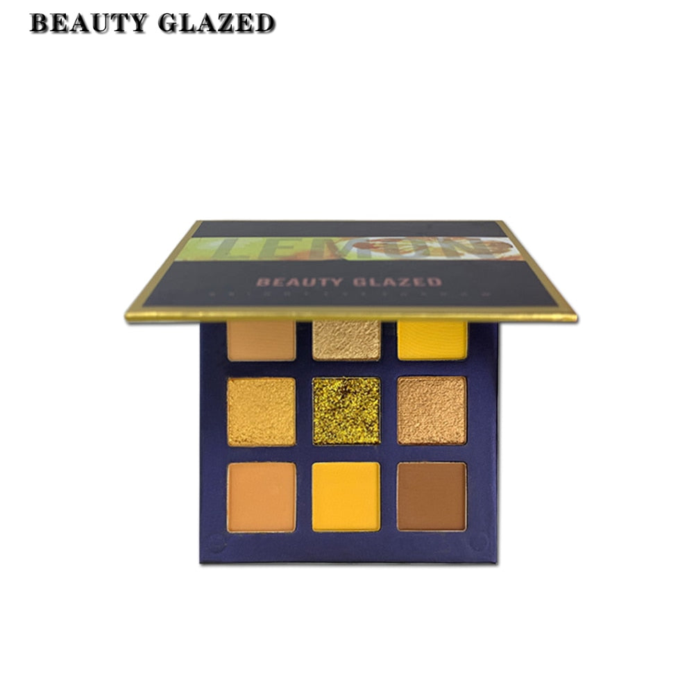 Beauty Glazed Gorgeous Me Makeup Eyeshadow Palette Shimmer Matte Glitter Eye shadow Pallete High Pigmented Eye Shadow