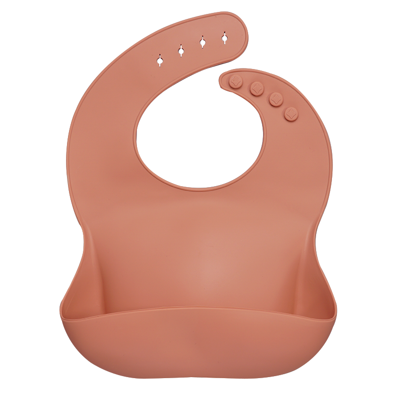 Fashionable Silicon Breastplate Baby Bib Waterproof Solid Infant Bandana Bibs Newborn Feeding Burp Cloth Drooling Scarf Dropship