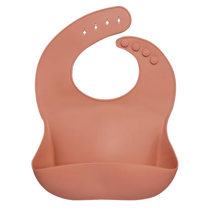 Fashionable Silicon Breastplate Baby Bib Waterproof Solid Infant Bandana Bibs Newborn Feeding Burp Cloth Drooling Scarf Dropship