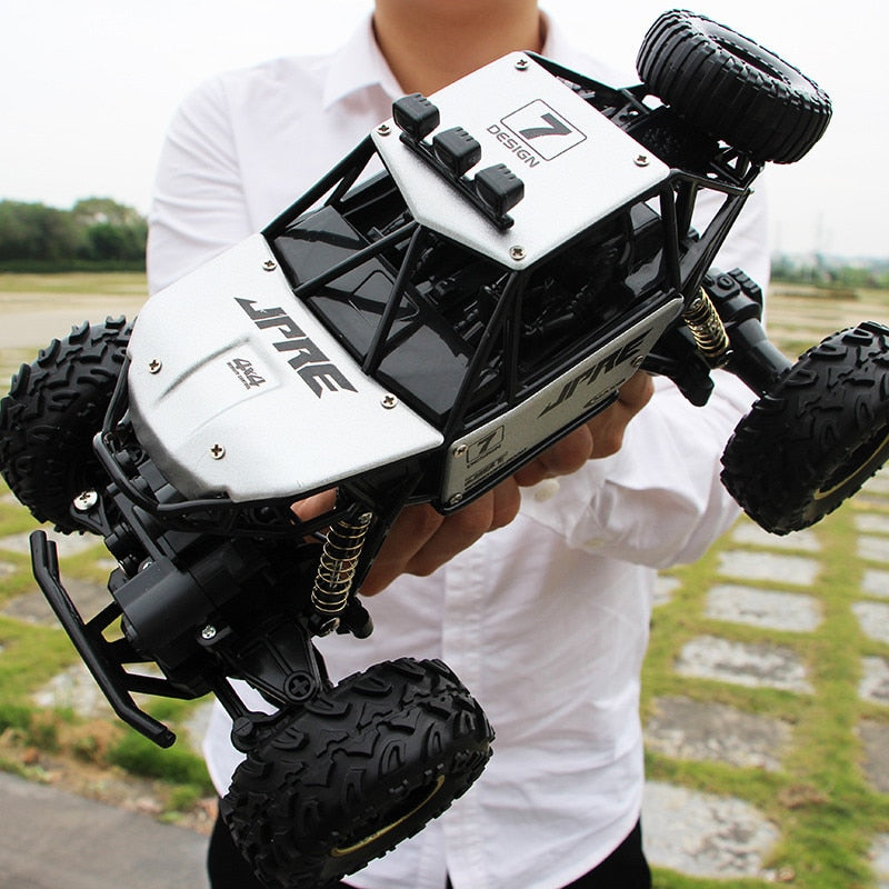 RC Car 4WD climbing Car 4x4 Double Motors Drive Bigfoot Car Remote Control Model Off-Road Vehicle toys For Boys Kids Gift 1/12 Size