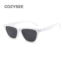 Load image into Gallery viewer, Vintage Dark Black Square Glasses Personalized cat eyes Colorful women&#39;s sunglasses Brand Designer Sun Goggles Female Shades
