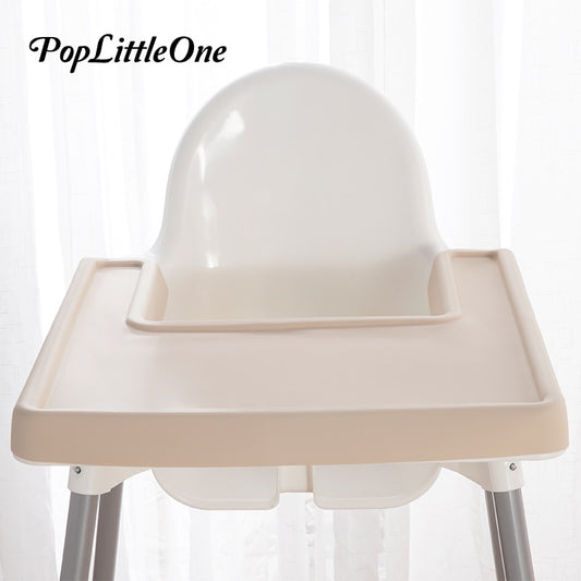 10 Color Silicone Children's Placemat Standard High Chair Full-covered Table Mat Easy To Clean BPA Free Customizable Logo