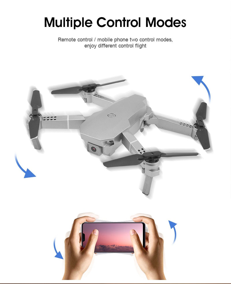 CYMARC M72 FPV RC Drone 4K Wifi HD Camera Mini Drone Optical Flow RC Quadcopter Helicopter Dron VS E68 SG107 S66