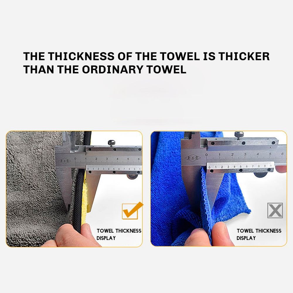 Extra Soft 30*30CM Car Wash Microfiber Towel Car Cleaning Drying Cloth Car Care Cloth Detailing Car Wash Towel Never Scratch