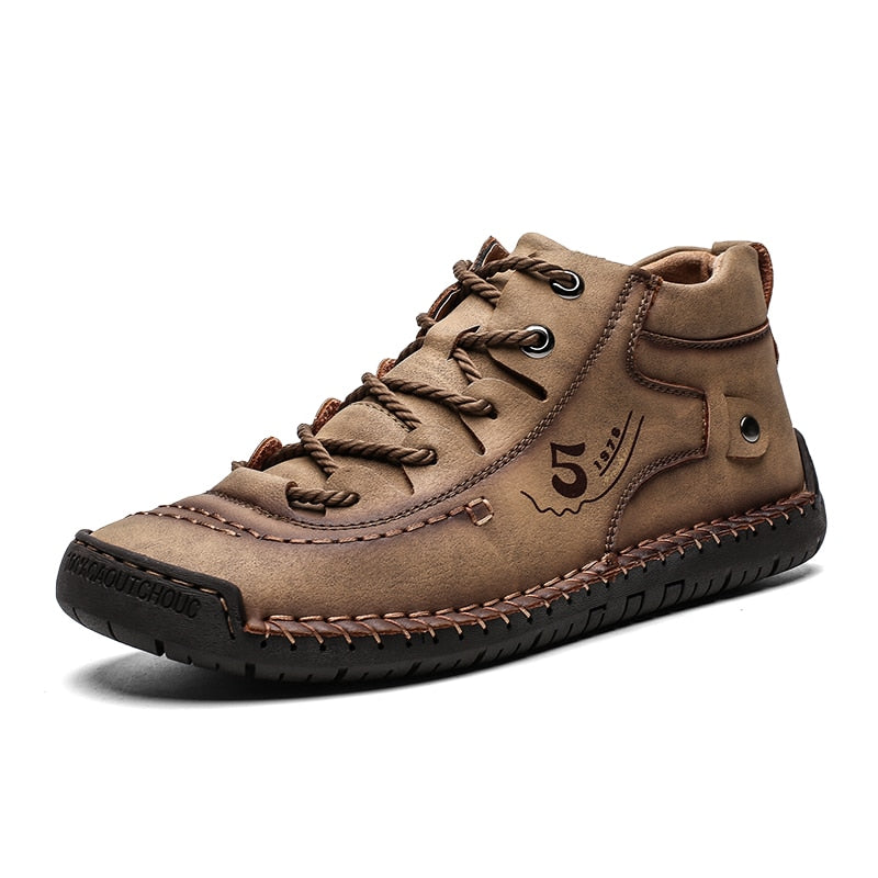 Men's Vintage Ankle Boots Comfortable Shoes Men Fashion Casual Boots Male Shoes Suitable Shoes