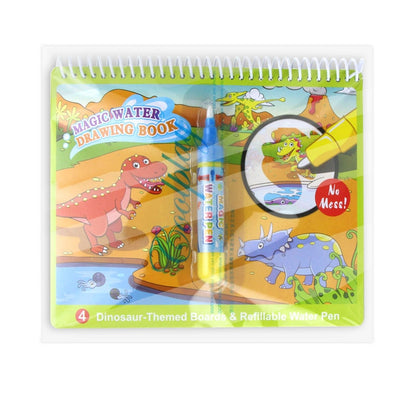 8 Styles Magic Water Drawing Book Coloring Doodle & Magic Pen Drawing Toys Early Education For Kids Birthday Gifts Puzzle Toys