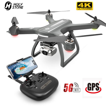 Holy Stone HS700D Drone 4K GPS Profissional Quadcopter 5GHz FPV RC Helicopter 25KM/H 22 Mins Flight Time Brushless Motor Drone