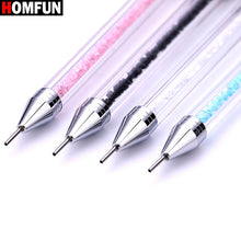 Load image into Gallery viewer, HOMFUN DIY Diamond Painting Pen Tool Accessories Rhinestones Pictures Double Head Diamond Embroidery Point Drill Pen Gift
