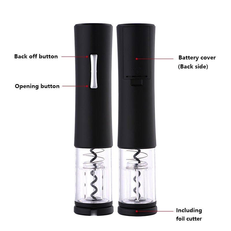Automatic Bottle Opener for Red Wine Foil Cutter Electric Red Wine Openers Jar Opener Kitchen Accessories Gadgets Bottle Opener