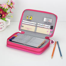 Charger l&#39;image dans la galerie, 36/48/72 Holes Oxford School Pencil Case Kawaii Penalty Pencilcase Large Pen Bag Box Multi Kids Multifunction Stationery Pouch
