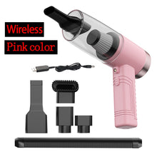 將圖片載入圖庫檢視器 Handheld Wireless Car vacuum cleaner PortableHigh Powerful Cyclone auto vacume cleaner Wet And Dry Cleaner for Car Home Pet Hair
