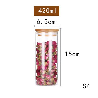 Mason candy Jar for Spices Glass Transparent Container Glass Jars with Lids Cookie Jar Kitchen Jars and Lids Small size Wholesal
