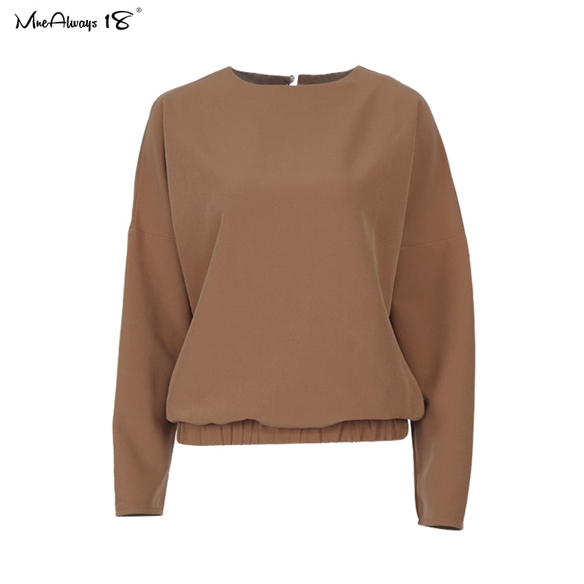 Mnealways18 Vintage Zipper Khaki Trousers Women High Waist Office Pants Ladies Brown Trousers Work Wear Autumn Long Pants 2020