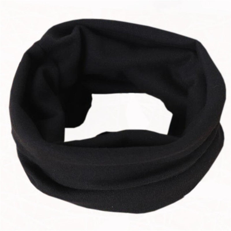 New Baby Street Dance Hip Hop Hat Spring Autumn Baby Hat Scarf for Boys Girls Knitted Cap Winter Warm Solid Color Children Hat