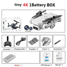 Cargar imagen en el visor de la galería, S66 Mini RC Drone 4K HD Camera Professional Aerial Photography Helicopter Gravity Induction Folding Quadcopter
