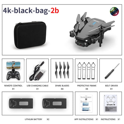 S603 RC Mini Drone With 4K HD Dual Camera Aerial Photography WIFI FPV Foldable Durable Quadcopter Height Hold Toys
