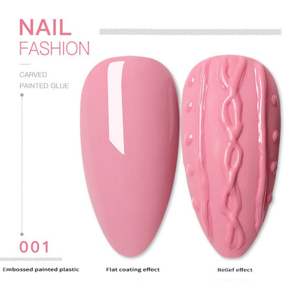 SKVP 3D Emboss Gel Polish Carving Painting 5ml Soak Off UV LED DIY Gel Lacquer Enamel Design Sweater Sculptuur Nails Art