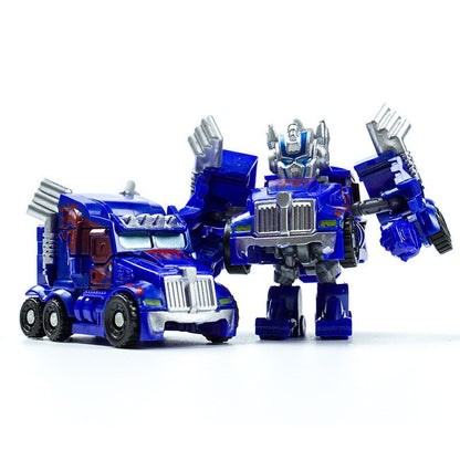 MiNi Deformation Robot Toy Cute Little Toy Car MiNi Deformation Car Robot Toy Plastic Model Gift For Children
