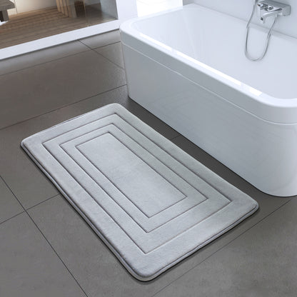 High Quality Bath Mat Bathroom Bedroom Non-slip Mats Foam Rug Shower Carpet for Bathroom Kitchen Bedroom 40x60cm 50x80cm ZA-003