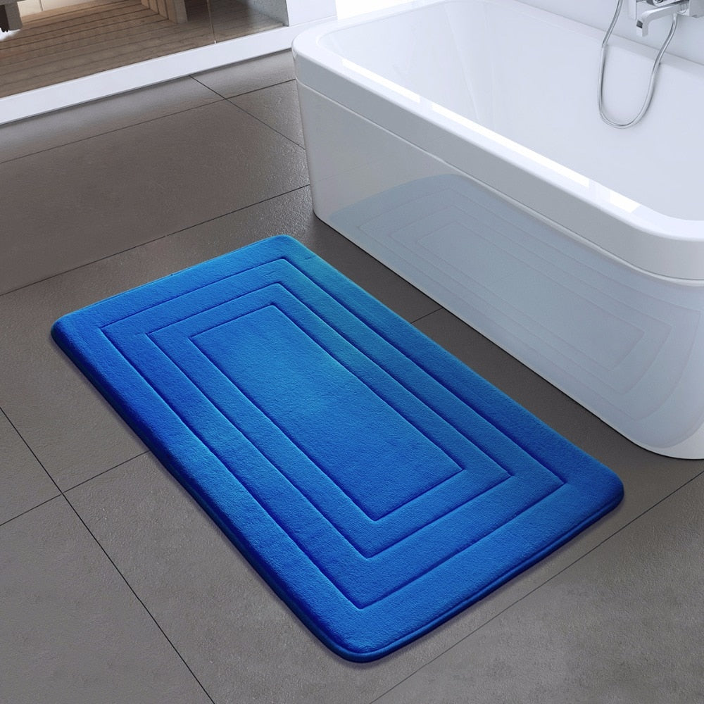 High Quality Bath Mat Bathroom Bedroom Non-slip Mats Foam Rug Shower Carpet for Bathroom Kitchen Bedroom 40x60cm 50x80cm ZA-003