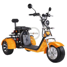 将图片加载到图库查看器，High Quality EU Eransport to Door 3 wheels Adult Electric Citycoco Scooter Electric Motorcycle with Passenger Seat
